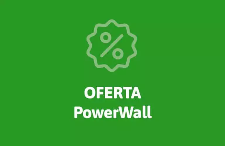 promoción tesla powerwall instalación incluida